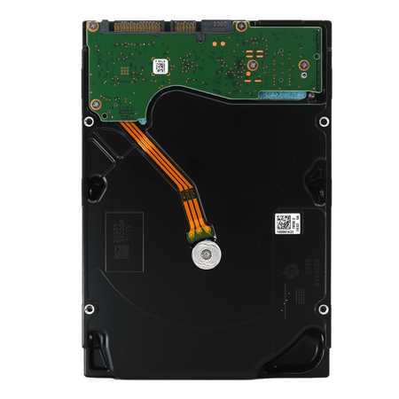 Seagate IronWolf ST12000VN0008 12TB 7.2K RPM SATA 6Gb/s 256MB 3.5" NAS Hard Drive - Rear View