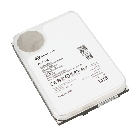 Seagate Exos X14 ST14000NM0398 14TB 7.2K RPM SATA 6Gb/s 512e 3.5in Refurbished HDD