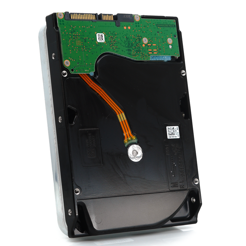 Seagate Exos X24 ST16000NM000H 16TB 7.2K RPM SATA 6Gb/s 512e 3.5in Recertified Hard Drive - Rear View