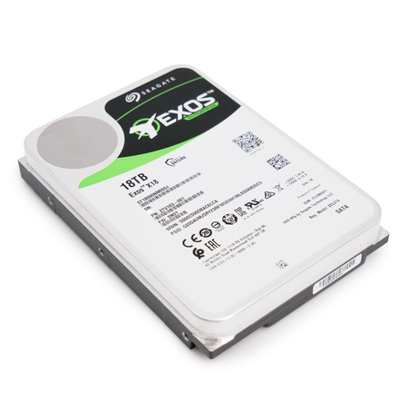 Seagate Exos X18 ST18000NM014J 18TB 7.2K RPM SATA 6Gb/s SED 3.5in Refurbished HDD