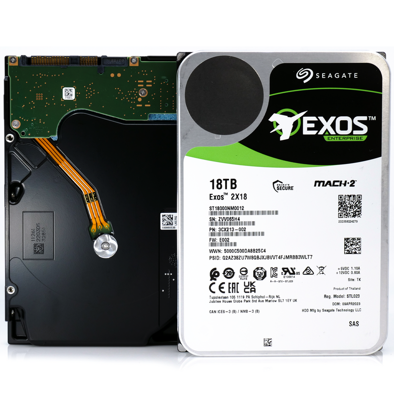 Seagate Exos 2X18 ST18000NM0012 18TB SAS 3.5 Seagate Exos 2X18 ST18000NM0012 18TB SAS 3.5