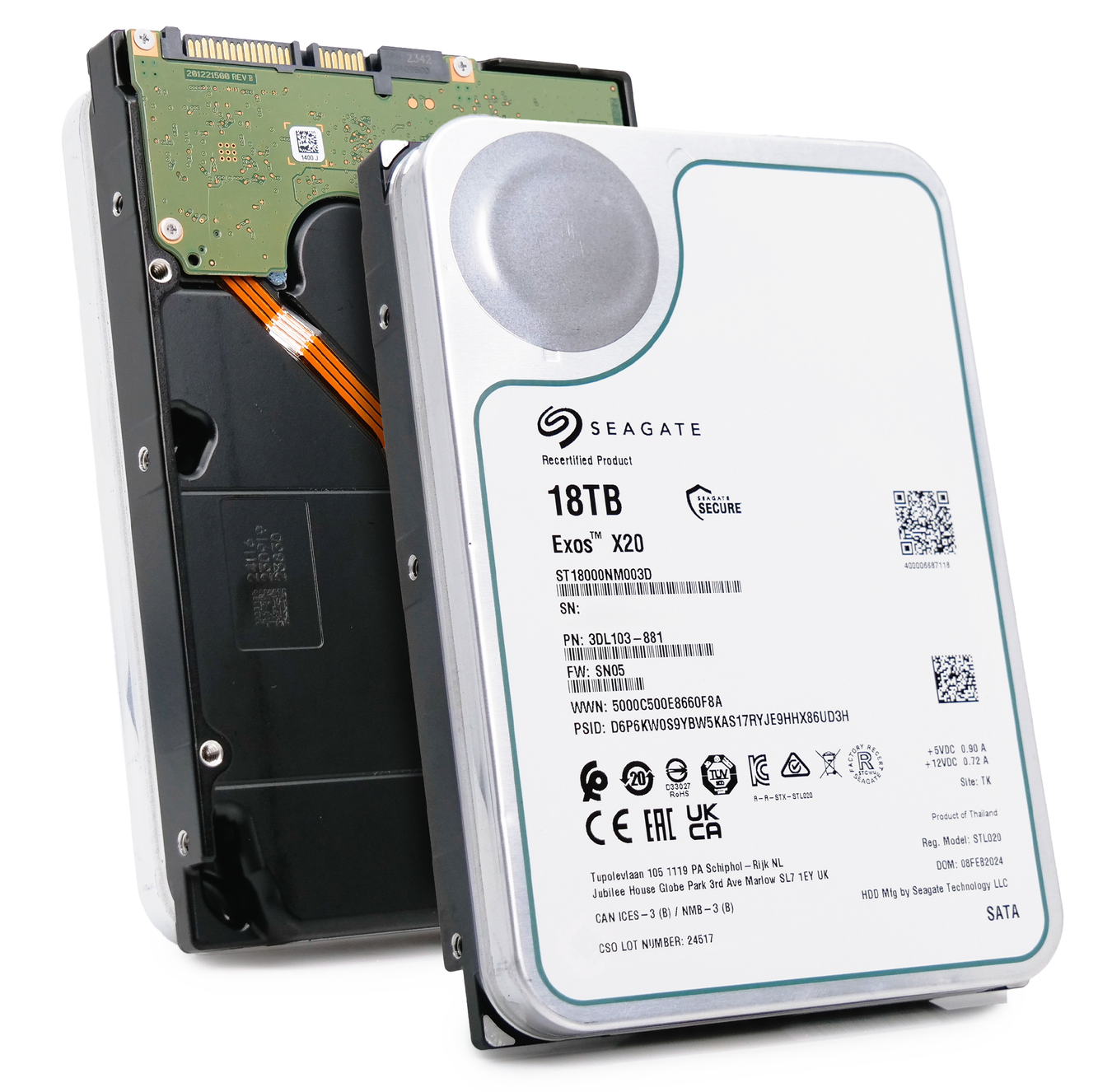 10TB to 20TB Hard Drives