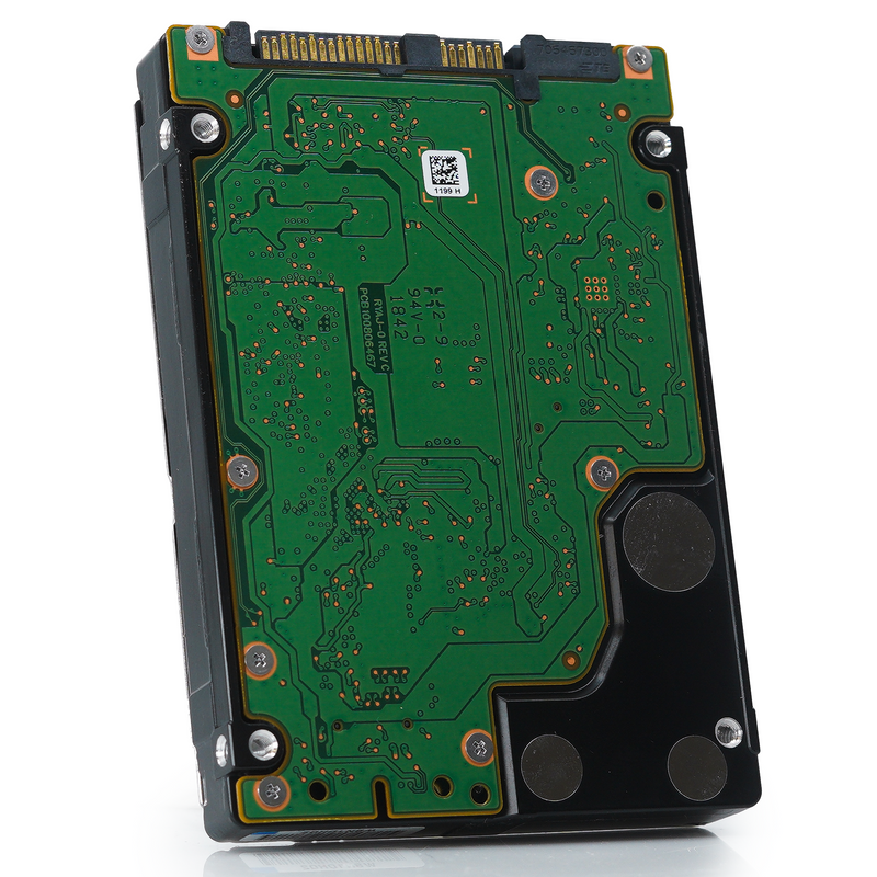 Seagate Exos 10E2400 ST1800MM0129 1.8TB 10K RPM SAS 12Gb/s 512e/4Kn 256MB 2.5" FastFormat Hard Drive - Rear View