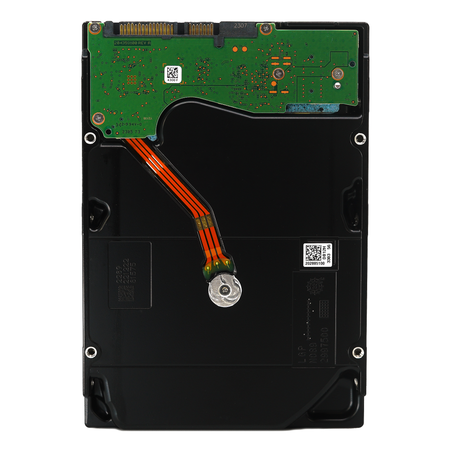 Seagate Ironwolf Pro ST20000NT001 20TB 7.2K RPM SATA 6Gb/s 512e NAS 3.5in Recertified Hard Drive - Rear View