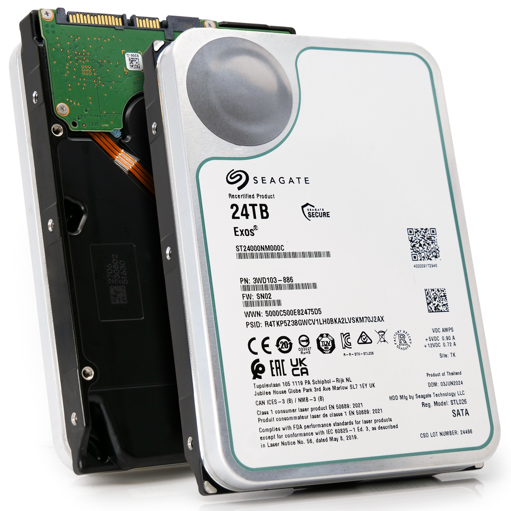 Seagate Exos ST24000NM000C 24TB SATA 3.5