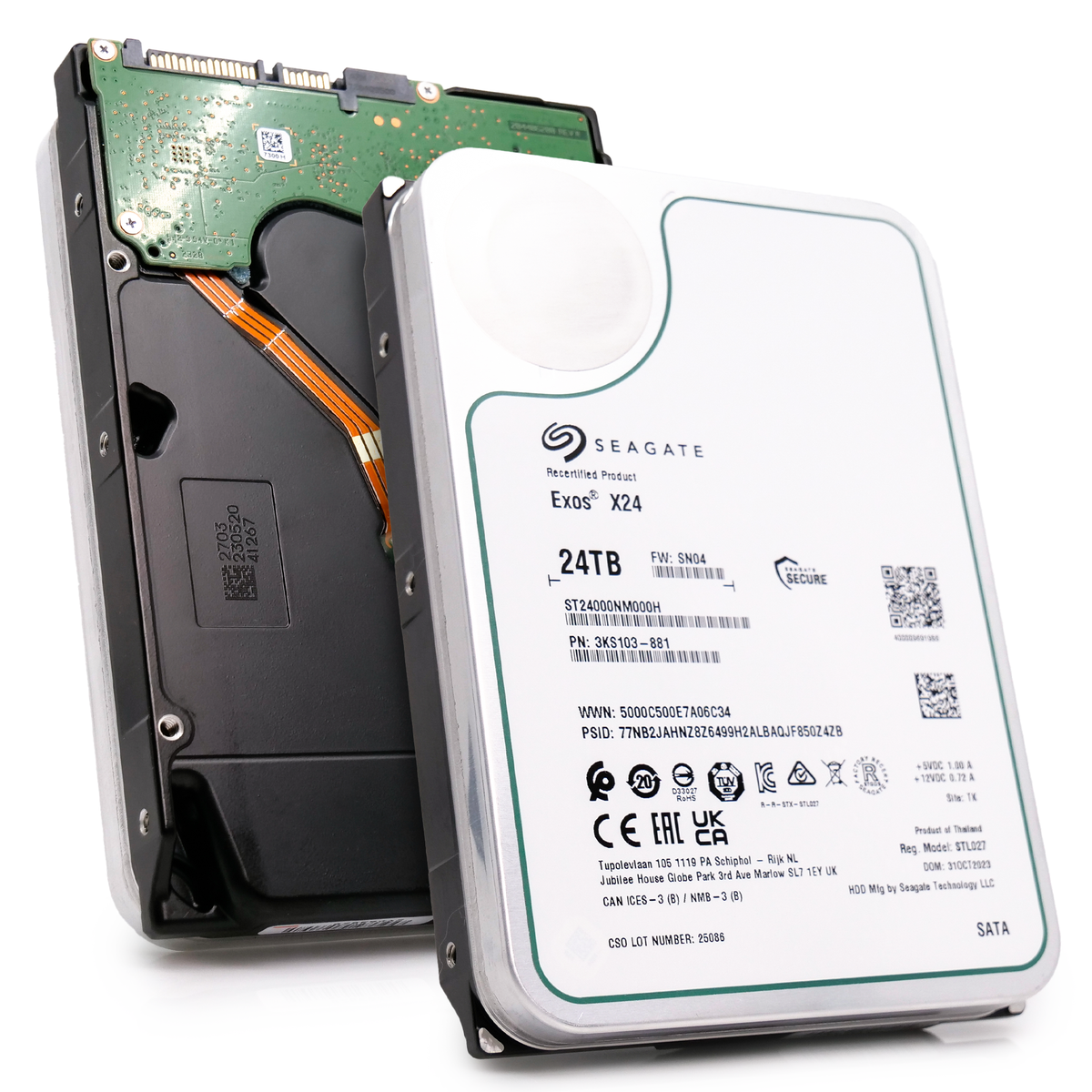 Seagate Exos ST24000NM000H 24TB SATA 3.5 Seagate Exos ST24000NM000H 24TB SATA 3.5