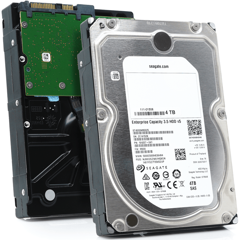 Seagate Exos 7E8 ST4000NM0025 4TB 7.2K RPM SAS 12Gb/s 512n 128MB 3.5" Hard Drive