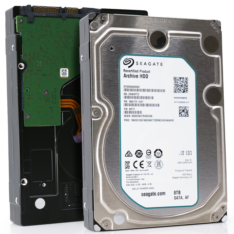 Seagate Archive ST8000AS0002 8TB 5.9K RPM SATA 6Gb/s 128MB 3.5" Manufacturer Recertified HDD main image