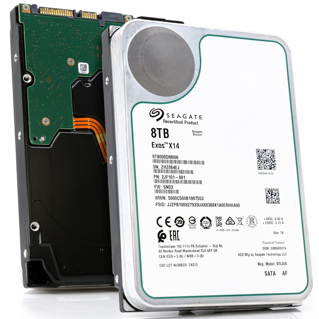Seagate Exos ST8000DM006 8TB SATA 3.5