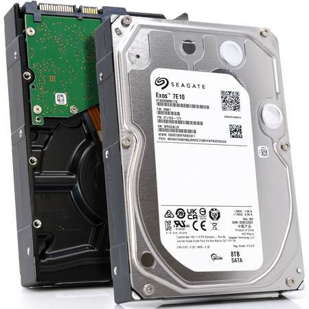 Seagate Exos 7E10 ST8000NM017B 8TB 7.2K RPM SATA 6Gb/s 512e 3.5in Hard Drive
