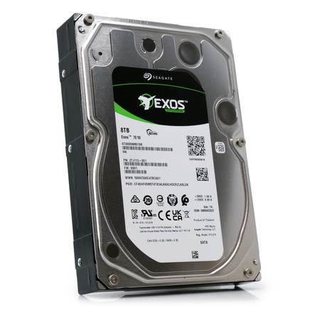 Seagate Exos 7E10 ST8000NM019B 8TB 7.2K RPM SATA 6Gb/s 512e SED 3.5in Hard Drive