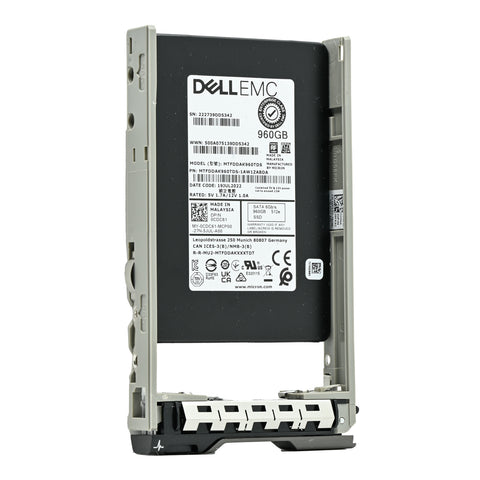 Dell G13 CDC61 MTFDDAK960TDS 960GB SATA 6Gb/s 1DWPD Read Intensive 2.5in Solid State Drive