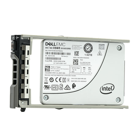 Dell G13 33R2T SSDSC2KB019T8R 1.92TB SATA 6Gb/s 1DWPD Read Intensive 2.5in Refurbished SSD