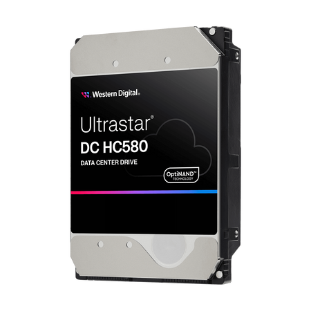 Western Digital Ultrastar DC HC580 WUH722422AL5201 0F62790 22TB 7.2K RPM SAS 12Gb/s 512e 3.5in Refurbished HDD