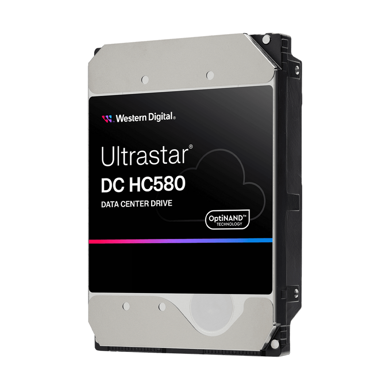 Western Digital Ultrastar DC HC580 WUH722422AL5201 0F62790 22TB 7.2K RPM SAS 12Gb/s 512e 3.5in Hard Drive