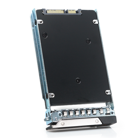 Dell G14 V36D9 MZ7LH960HBJR 960GB SATA 6Gb/s 1DWPD Read Intensive 2.5in Refurbished SSD - Rear View