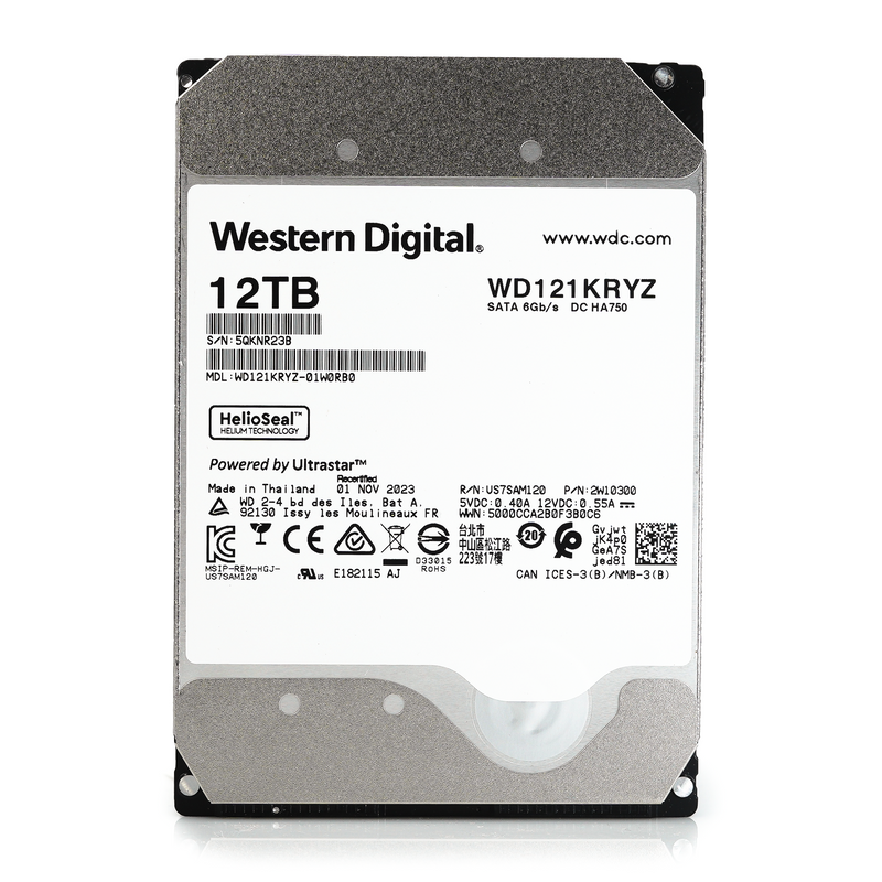 Western Digital Gold WD121KRYZ 12TB SATA 3.5 Western Digital Gold WD121KRYZ 12TB SATA 3.5