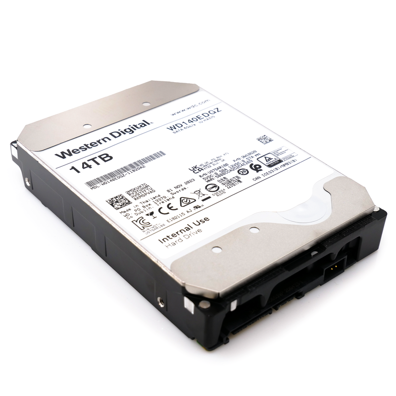 Western Digital Internal Use WD140EDGZ 14TB 7.2K RPM SATA 6Gb/s 512e NAS 3.5in Refurbished HDD