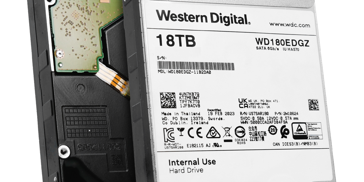 Western Digital WD180EDGZ-11B2DA0 18TB SATA 3.5
