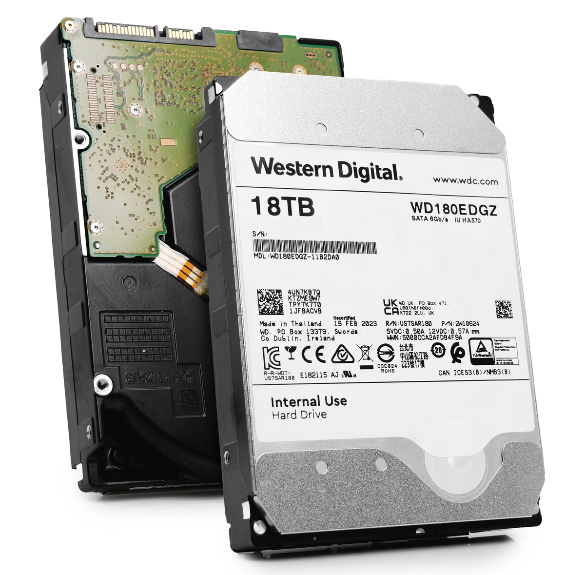 Western Digital WD180EDGZ-11B2DA0 18TB SATA 3.5 Western Digital WD180EDGZ-11B2DA0 18TB SATA 3.5