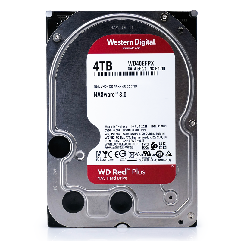 Western Digital Red NAS Drive WD40EFPX 4TB SATA 3.5 Western Digital Red NAS Drive WD40EFPX 4TB SATA 3.5