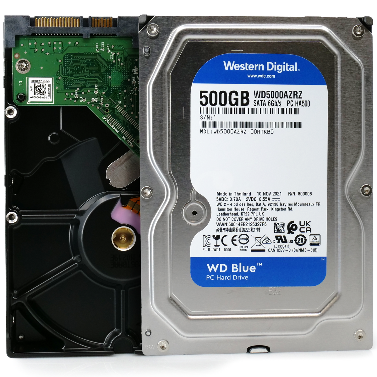 Western Digital WD Blue WD5000AZRZ 500GB SATA 3.5
