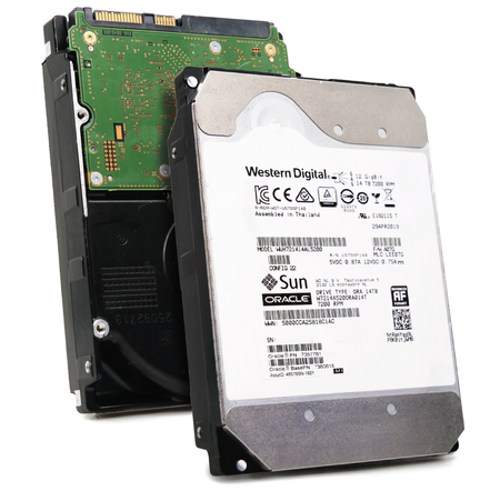Western Digital Ultrastar DC HC530 WUH721414AL5200 0F31067 14TB 7.2K RPM SAS 12Gb/s 512e 3.5in Recertified Hard Drive