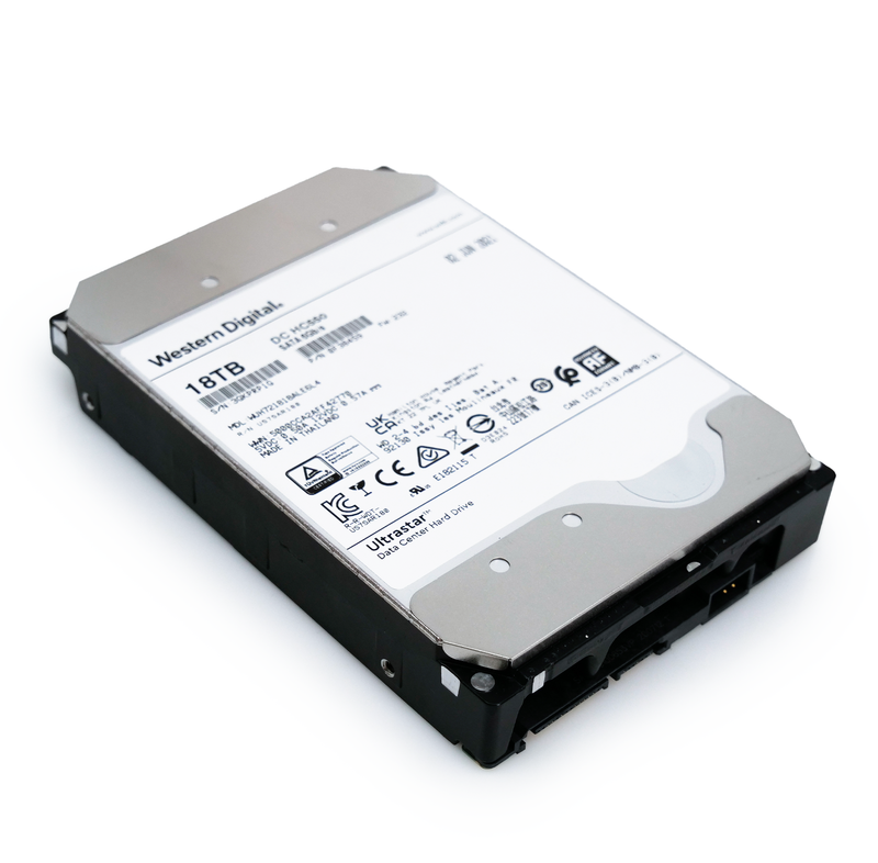WD Ultrastar DC HC550 WUH721818ALE6L4 0F38459 18TB SATA 3.5 HDD WD Ultrastar DC HC550 WUH721818ALE6L4 0F38459 18TB SATA 3.5 HDD