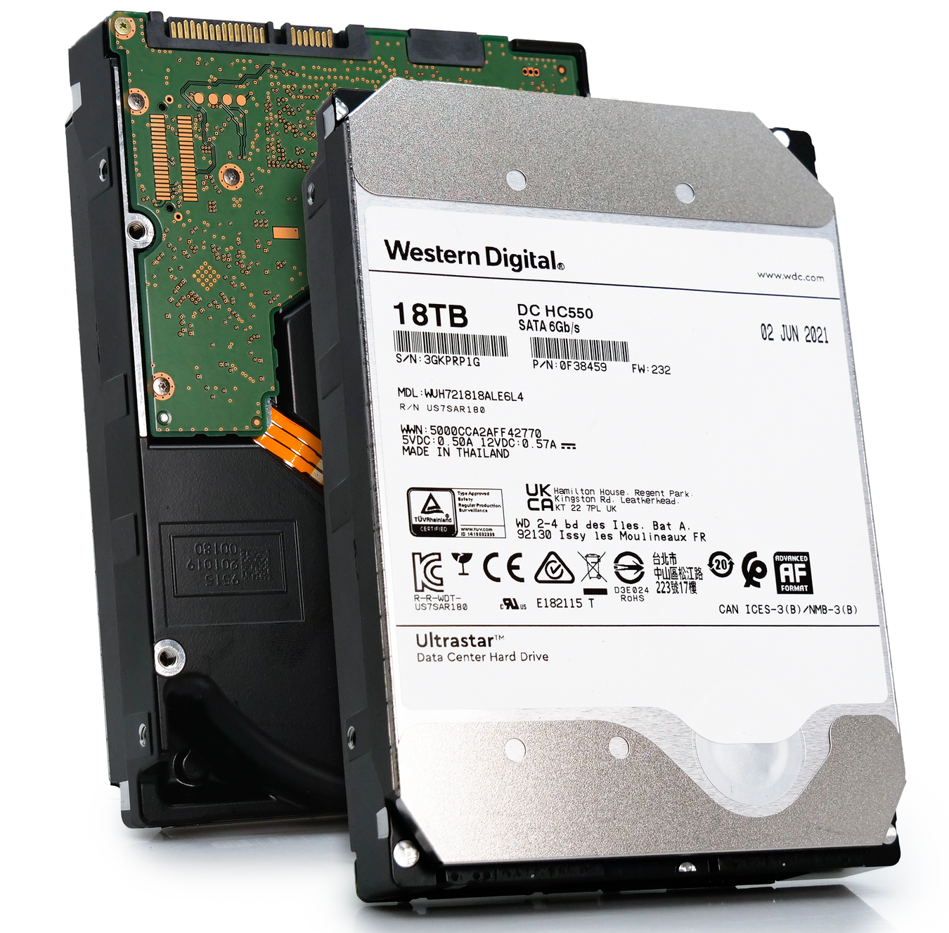 Western Digital Ultrastar SATA Hard Drives