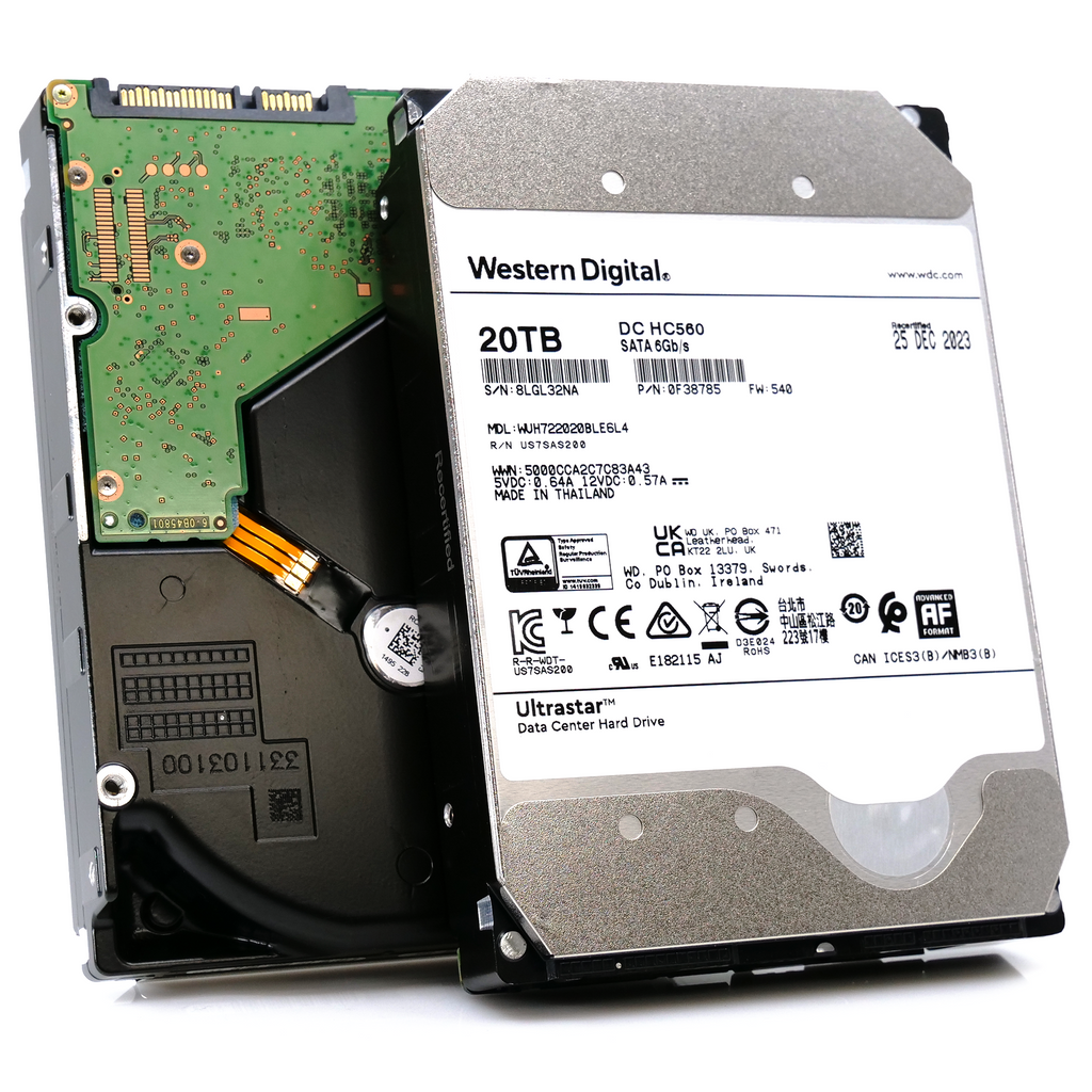 Western Digital Ultrastar DC HC560 WUH722020BLE6L4 20TB SATA 3.5