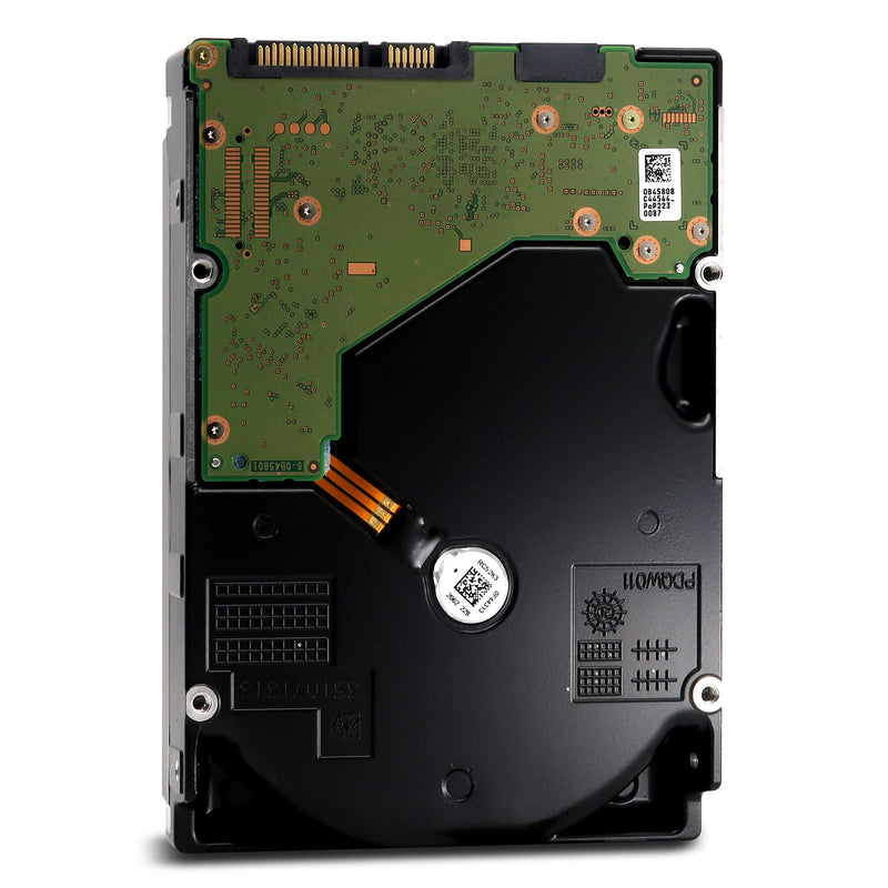 Western Digital Ultrastar DC HC560 WUH722020BLE6L4 0F38785 20TB 7.2K RPM SATA 6Gb/s 512e 3.5in Hard Drive - Rear View