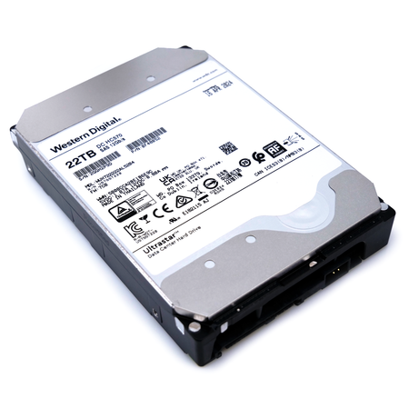 Western Digital Ultrastar HC570 WUH722222AL5204 0F48052 22TB 7.2K RPM SAS 12Gb/s 512e 3.5in Recertified Hard Drive