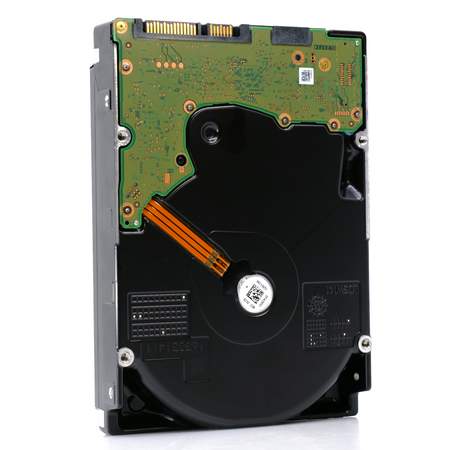 Western Digital Ultrastar HC570 WUH722222ALE604 0F48152 22TB 7.2K RPM SATA 6Gb/s 512e Power Disable 3.5in Hard Drive - Rear View