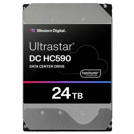 Western Digital Ultrastar DC HC590 WUH722624AL5204 0F59373 24TB 7.2K RPM SAS 12Gb/s 512e 512MB 3.5in Refurbished HDD