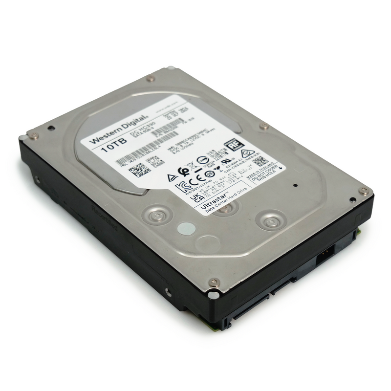 Western Digital Ultrastar DC HC330 WUS721010ALE6L4 0B42266 10TB 7.2K RPM SATA 6Gb/s 512e 256MB 3.5" SE Manufacturer Recertified HDD