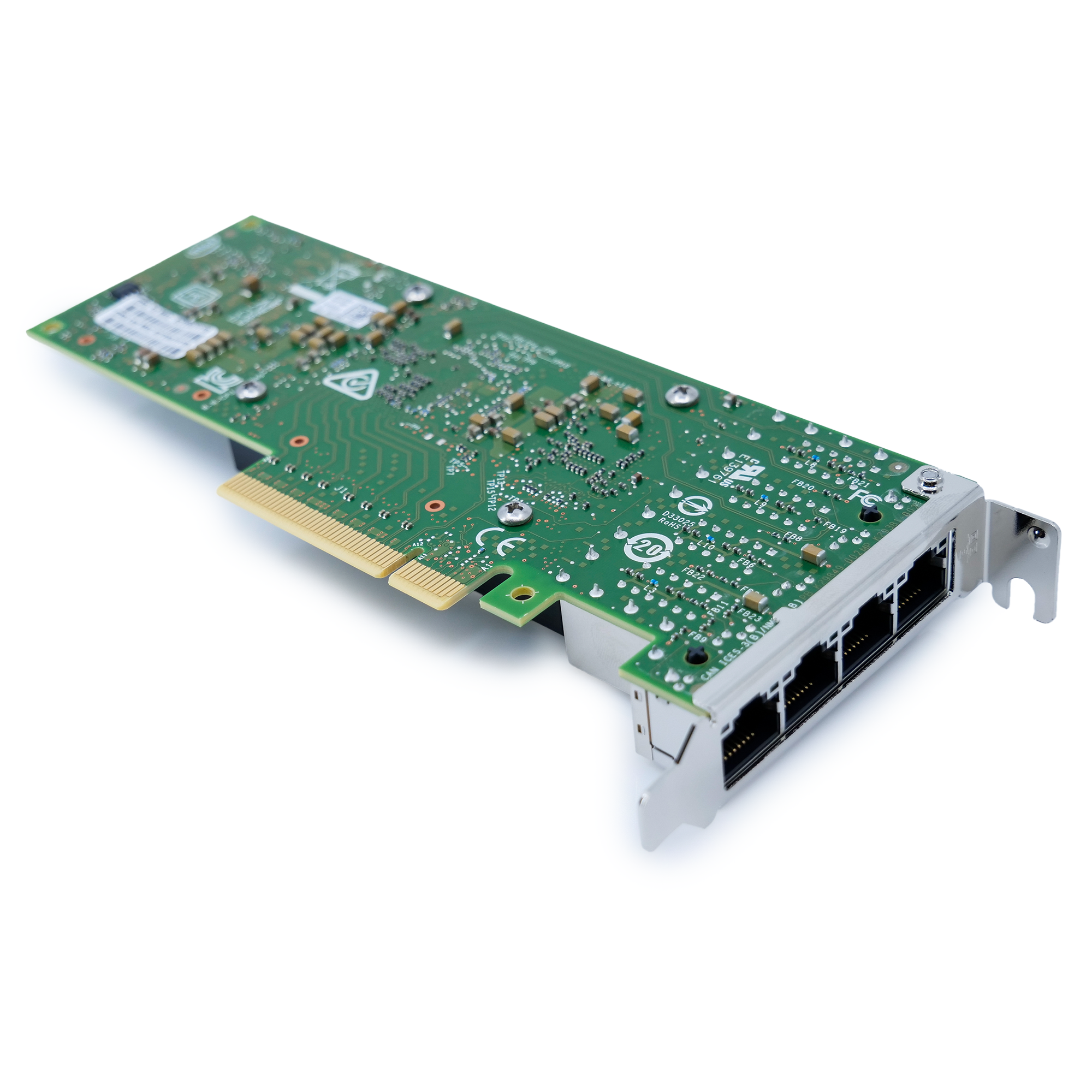 Lenovo 10Gb Network Interface Card (NIC) Intel X710-T4L PCIe Gen 3.0 x8 4GB/s Full Height