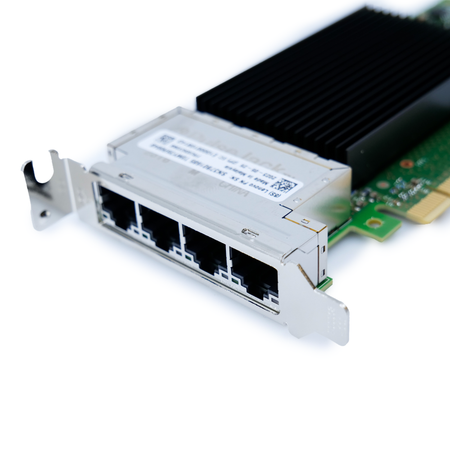 Lenovo 10Gb Network Interface Card (NIC) Intel X710-T4L PCIe Gen 3.0 x8 4GB/s Half Height