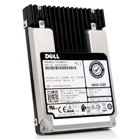 Toshiba Enterprise SSD PX05SMB080Y 800GB 10 DWPD SAS-3 12Gb/s MLC 2.5in Solid State Drive