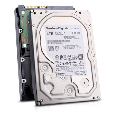 Western Digital Ultrastar DC HC310 HUS726T4TALE6L4 4TB SATA 6Gb/s 3.5" Enterprise Hard Drive, Combine View