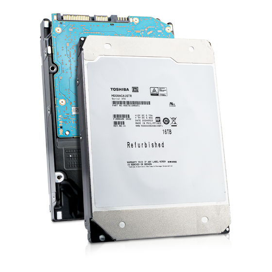 Toshiba MD08 MD08ACA16TR 16TB 7.2K RPM SATA 6Gb/s 512e 3.5" HDD, Combine View