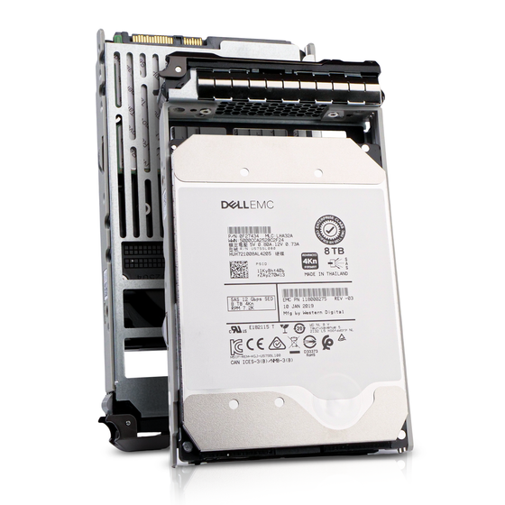 Dell G13 118000275 8TB 7.2K RPM SAS 12Gb/s 4Kn 256MB 3.5in HDD