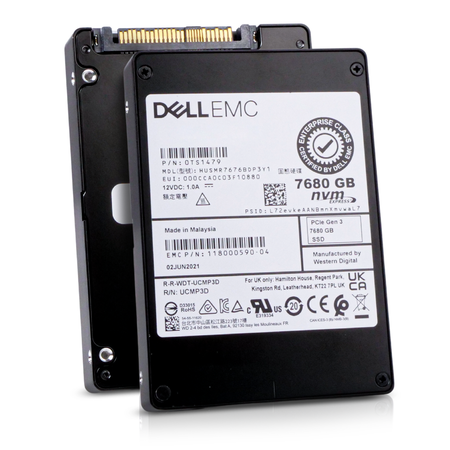 Dell EMC HUSMR7676BDP3Y1 7680GB NVMe PCIe Gen 3 2.5" Enterprise SSD, Combine view