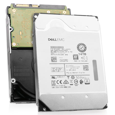 Dell/Western Digital Ultrastar DC HC530 WUH721414AL5200 0F31065 14TB 7.2K RPM SAS 12Gb/s 512e 512MB 3.5in HDD
