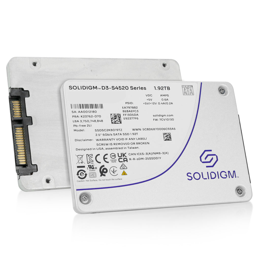 Solidigm/Intel D3-S4520 SSDSC2KB019TZ1Z 1.92TB SATA 2.5