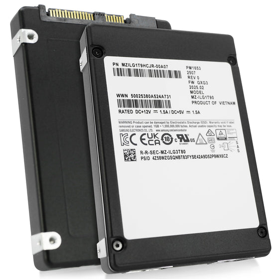 Samsung PM1653 MZILG1T9HCJR 1.92TB 1 DWPD SAS-4 24Gb/s V-NAND TLC 2.5in Solid State Drive