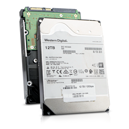 Western Digital Ultrastar DC HC520 HUH721212AL5204 0F29540 12TB SAS 12Gb/s 3.5" HDD, Combine View