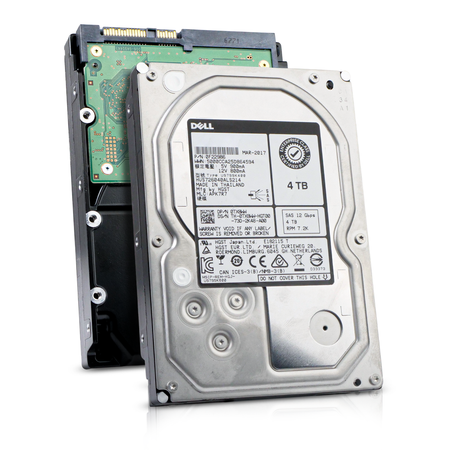 Dell/HGST Ultrastar 7K6000 HUS726040ALS214 0F22986 4TB 7.2K RPM SAS 12Gb/s 512n 128MB 3.5in Refurbished HDD