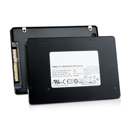 Samsung PM963 MZQLW960HMJP 960GB PCIe Gen3 x4 NVMe 2.5" SSD, Combine View