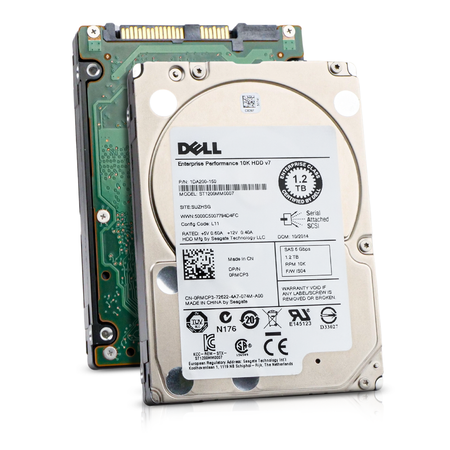 Dell/Seagate v7 ST1200MM0007 1.2TB 10K RPM SAS-2 6Gb/s 512n 64MB 2.5in Refurbished HDD