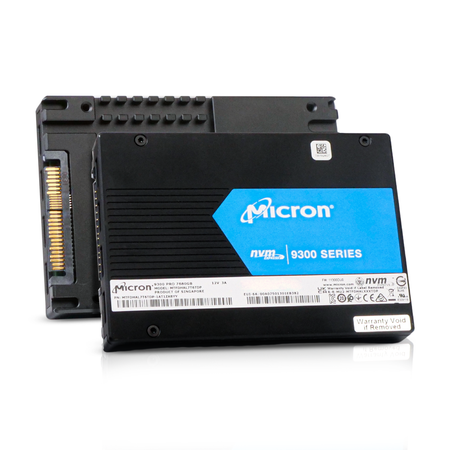 Micron 9300 Pro Series MTFDHAL7T6TDP 7.68TB 1 DWPD PCIe Gen 3.0 x4 4GB/s 3D TLC U.2 NVMe 2.5in Refurbished SSD